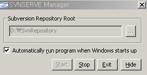Windows Platform에서의 Subversion 설치 가이드 006